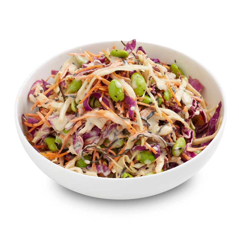 Salad Servers Japanese Slaw w Sesame Mayo
