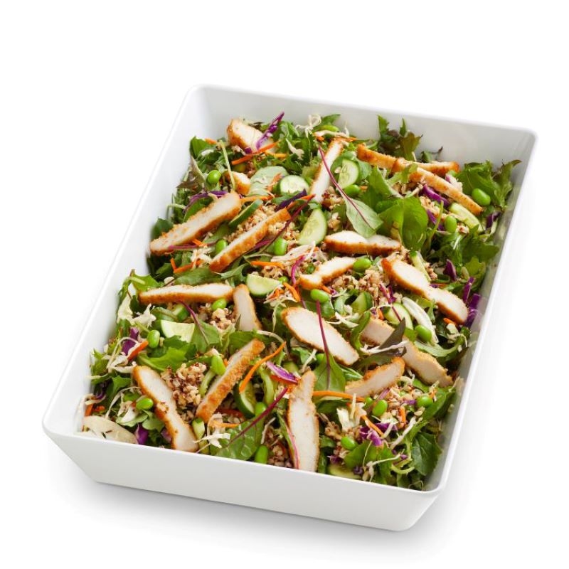 Salad Servers Chicken Katsu Leafy Kit x 1