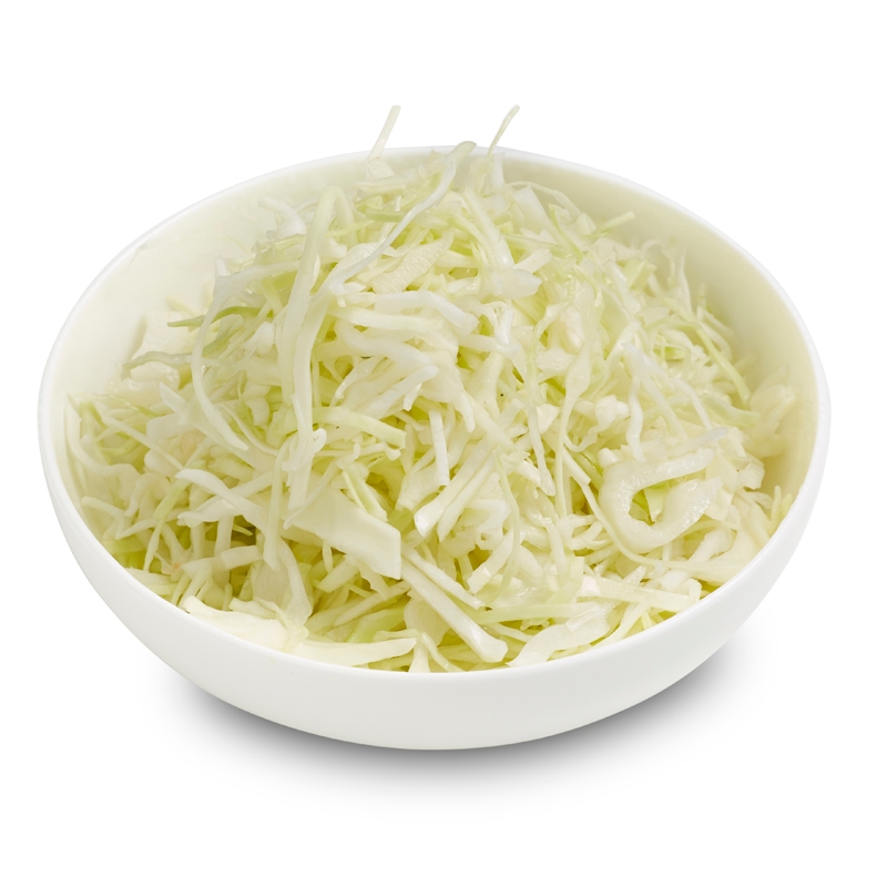Salad Servers Cabbage Green shredded