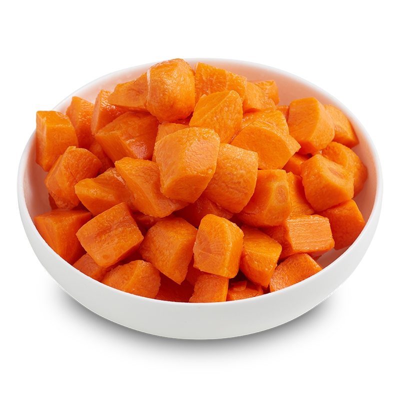 Salad Servers Carrots diced 20mm