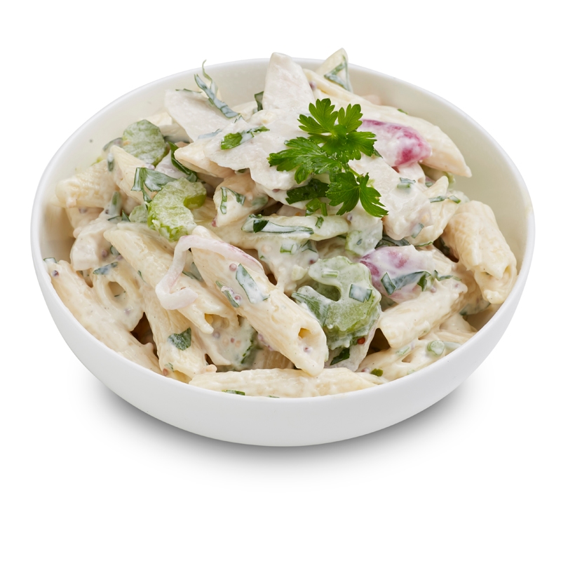 Salad Servers Chicken Mustard Pasta
