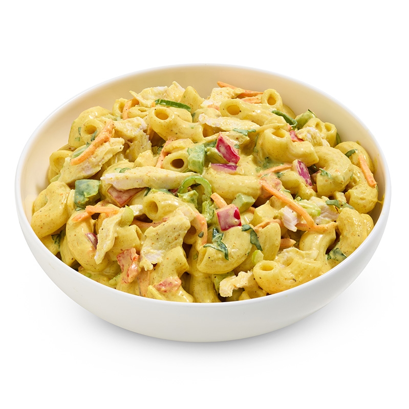 Salad Servers Curried Mango Chicken Pasta