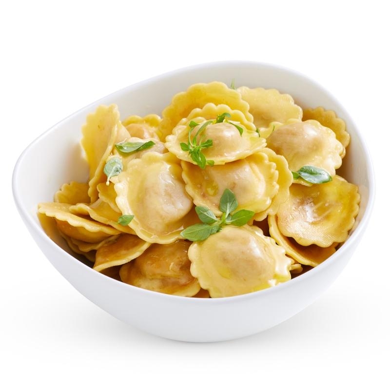 Salad Servers Alligator Beef & Vegetable Ravioli Mini