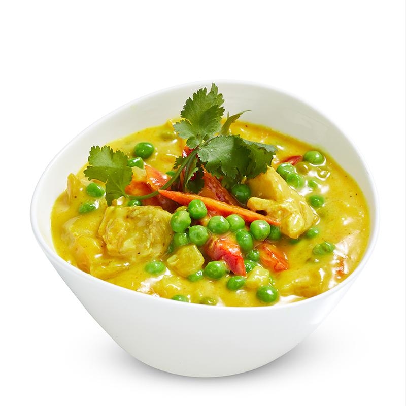 Salad Servers Mango Chicken Curry