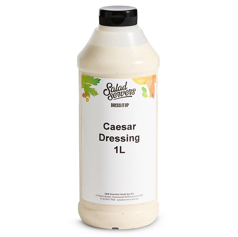 Salad Servers Caesar Dressing 1L x 4