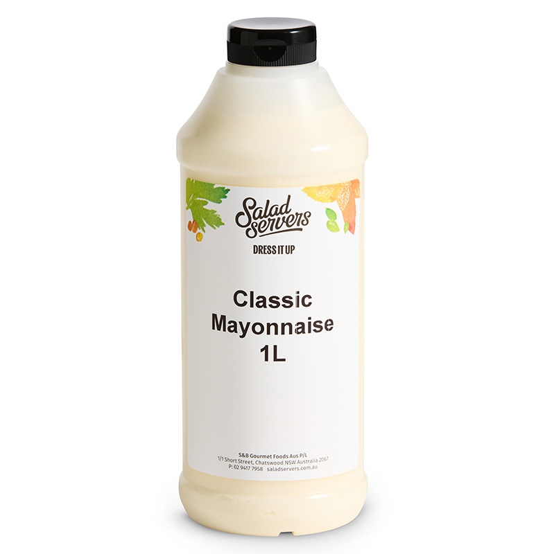 Salad Servers Classic Mayonnaise 1L x 4