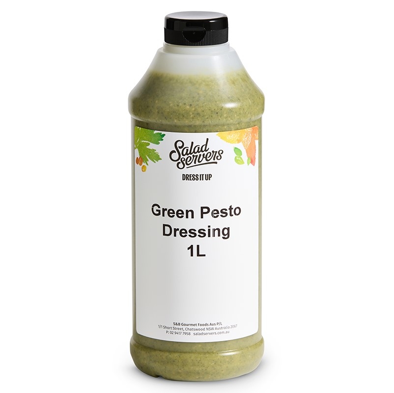 Salad Servers Pesto Dressing 1L x 4