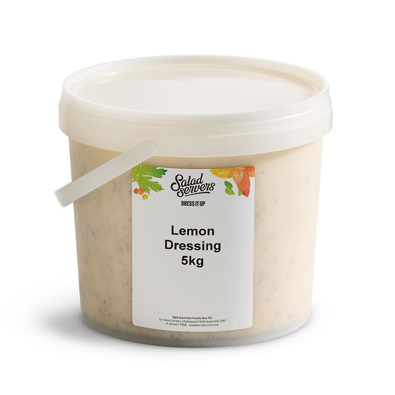 Salad Servers Lemon Dressing 5kg x 2