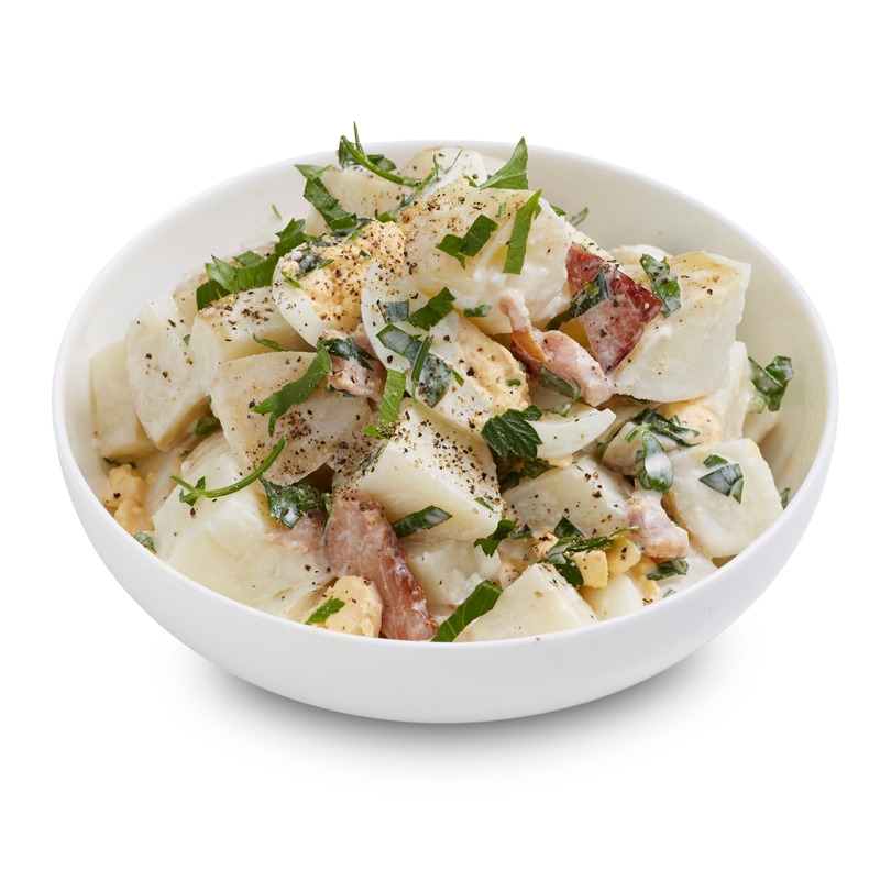 Salad Servers Potato Egg & Bacon