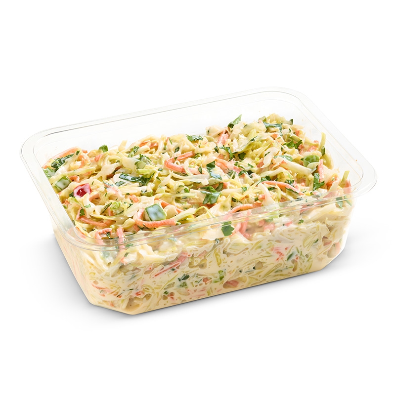 Salad Servers Creamy Coleslaw 600g x 6