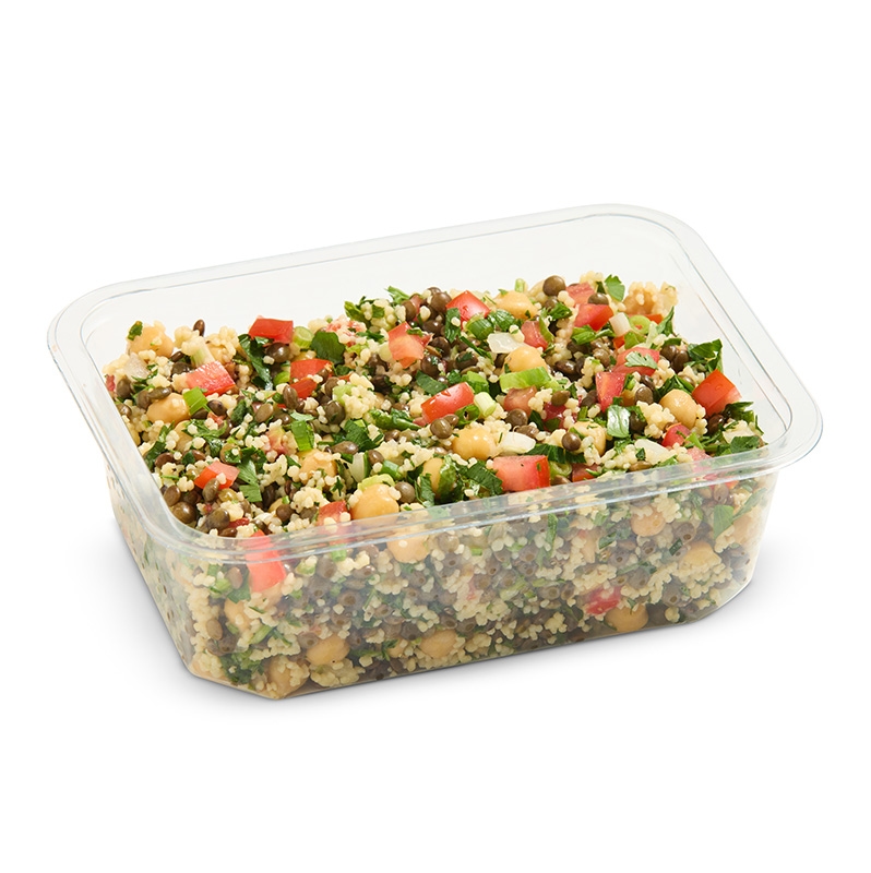 Salad Servers Lentil Salad with Extra Virgin Olive Oil 600g x 6