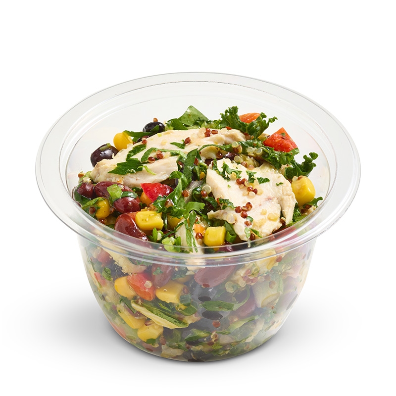 Salad Servers PP Green Salsa Chicken w Corn x 6