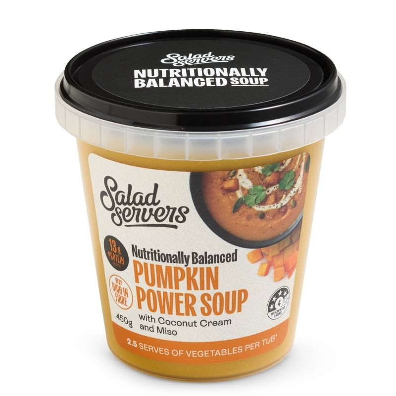 Salad Servers Pumpkin Power Soup x 6