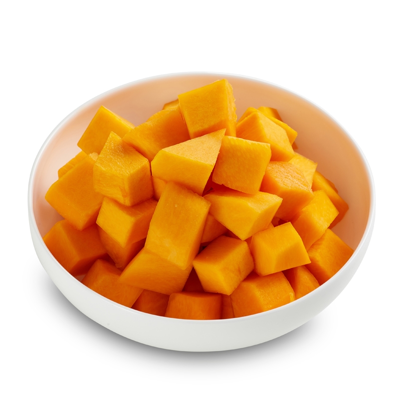 Salad Servers Pumpkin diced 20mm