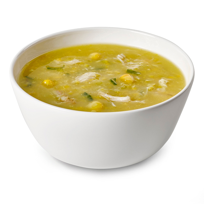 Salad Servers Chicken & Corn Soup