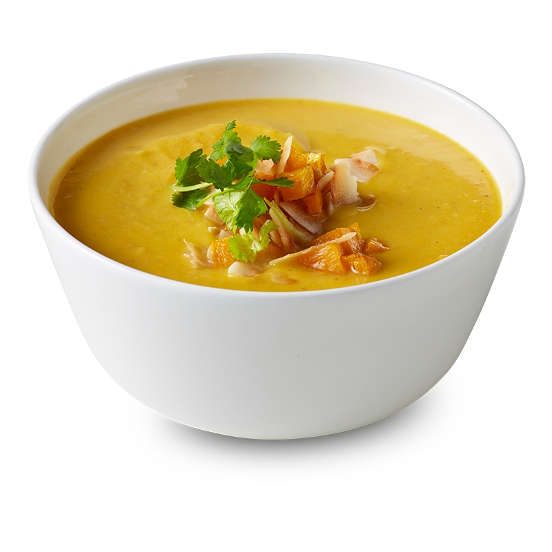Salad Servers Pumpkin Coconut and Almond Butter Soup