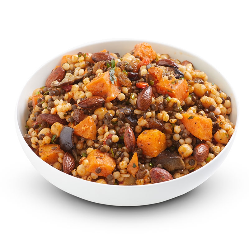 Salad Servers Spiced Israeli Couscous